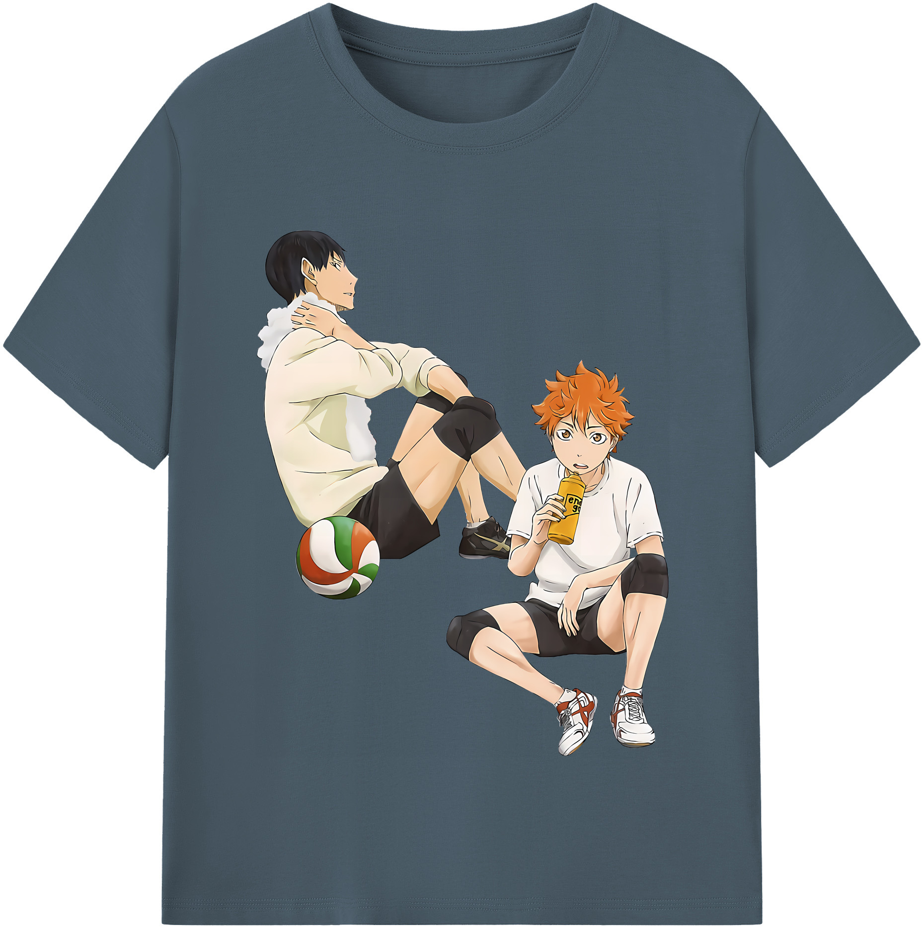 （画像用） ハイキュー!! Haikyu!! 綿100％半袖Tシャツ（フロントプリント）